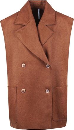 Liviana Conti Mujer, Chaquetas, Beige, Talla: S