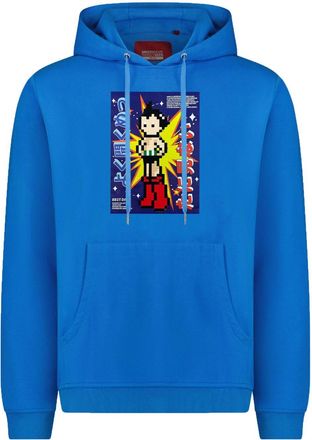 Mostly Heard Rarely Seen Astro Cover hoodie - men - Cotton - L - Blue