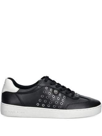 Michael Michael Kors leather sneakers - women - Leather/Polyurethane/Rubber - 7.5 - Black