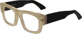 Bugatti Mens 51mm Eyeglasses 48M-BNE-BK-RX