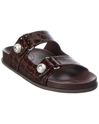 Jimmy Choo London Fayence Patent Sandal