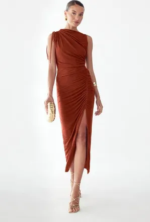 BWLDR Eternity Dress in Copper at Nordstrom, Size 10