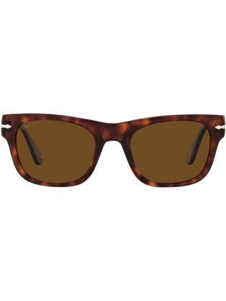 Persol Occhiali da sole squadrati - Verde