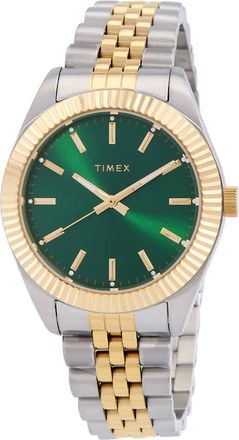 Timex Legacy Quartz Green Dial Ladies Watch TW2W87400