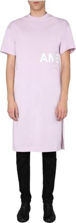 AMBUSH Pocket T-Shirt Dress - Heren - Casual kleedjes - Roze - S - Kleedjes