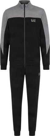 Emporio Armani Trainingsset - Heren - Trainingspakken - Zwart - S - Katoen - Fitness