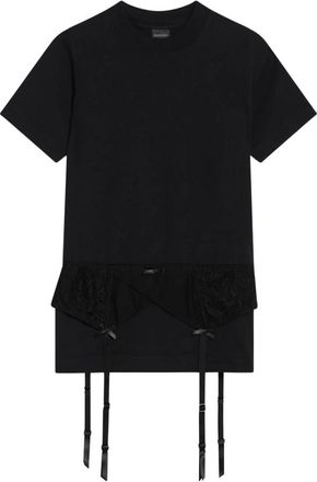 Balenciaga Stijlvolle T-shirts en Polos - Dames - T-shirts - Zwart - M - Tops