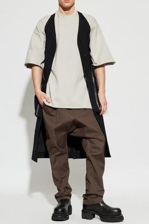 Rick Owens Vest With Pockets, Mens, Black