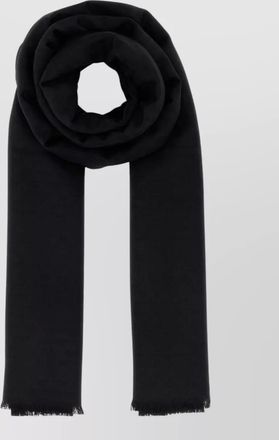 Prada wool silk jacquard scarf