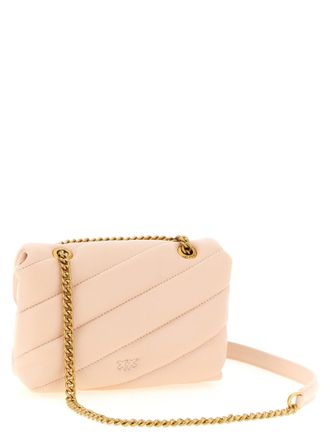 Pinko Love Crossbody Bag - Beige