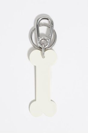 Bimba & Lola Metal bone key ring in Ivory at Nordstrom