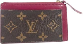Louis Vuitton Pre-owned Wallets, female, Brown, Size: ONE SIZE Pre-owned Canvas Wallet