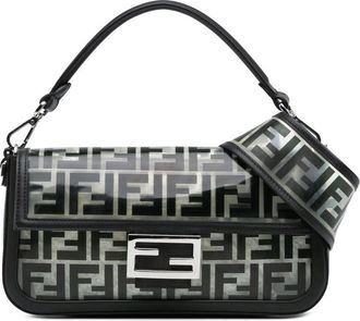 Fendi Pre-owned Fendi Medium Zucca PVC Baguette Satchel 8BR600 A3ID 1980501