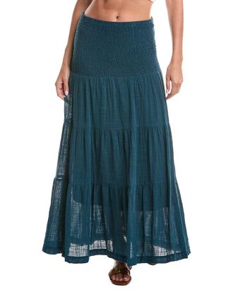 Xcvi Xcvi Paigene Gauze Midi Skirt