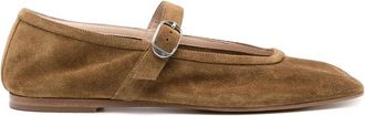 Le Monde Beryl 10mm Suede Mary Jane Ballerina