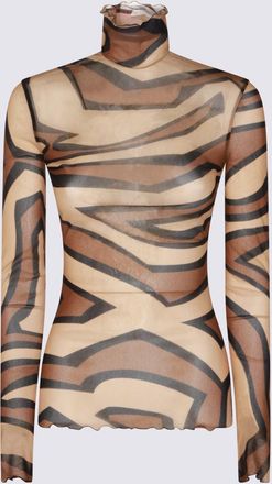 Emilio Pucci T-Shirts And Polos Marrone-Donna