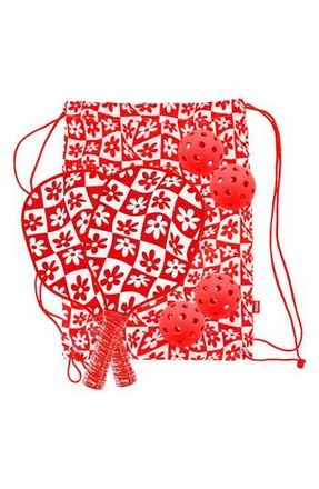 Mytagalongs Daisy Retro Pickleball Set in Red at Nordstrom Rack