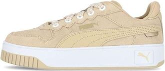 Puma (WMNS) PUMA Carina Street Thick Beige White 392507-03