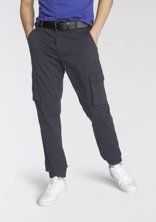 Only & Sons Cargohose ONLY & SONS ONSCAM STAGE CARGO CUFF LIFE 6687 NOOS, Herren, Gr. 29, L&auml;nge 32, grau (grau pinstripe), Web, Obermaterial: 98% Baumwolle, 2% El