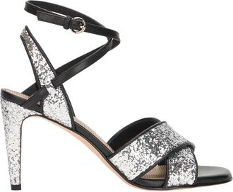 Red Valentino High Heel Sandal - Dames - Sandalen met hakken - Zwart - 36 EU - Polyester - Schoenen