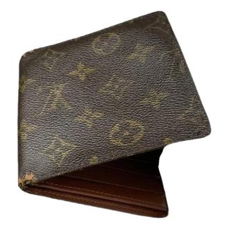 Louis Vuitton Portafoglio in pelle Pre-owned - - Pre-owned - Donna - Marrone - ONE SIZE