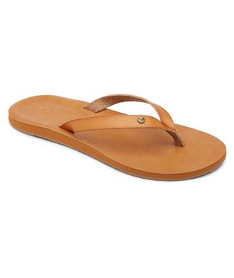 Roxy Zehentrenner ROXY JYLL III, Damen, Gr. 42, braun (cognac), Synthetik, Schuhe Zehentrenner