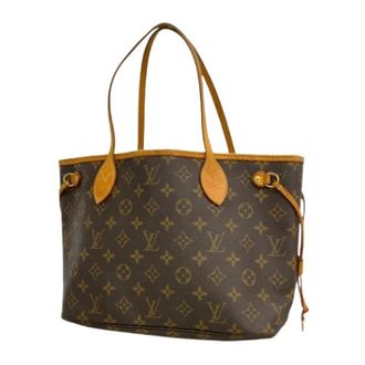 Louis Vuitton Pre-owned Tote Bags, female, Brown, Size: ONE SIZE Pre-owned Canvas Tote Bag
