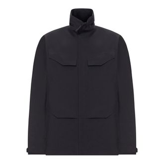 Veilance High-neck Flap-pocket Jacket