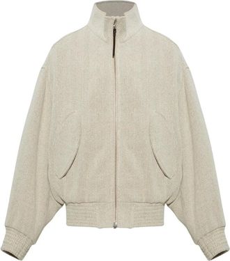 Jacquemus Chaqueta de Lana Losange - Jackets - Hombre - Beige - XL