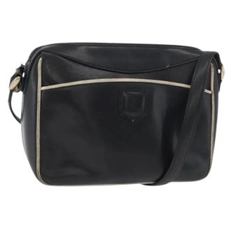 Celine Pre-owned Cross Body Bags, female, Black, Size: ONE SIZE Pre-owned Vintage Shoulder Bag