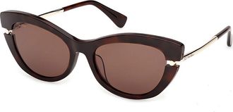 Max Mara MM0205-D Asian Fit 56E Womens Sunglasses Size 59