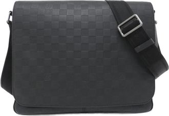 Louis Vuitton Damier Canvas Infini Matte Silver Onyx Damier Infini Shoulder Bag (Pre-Owned)
