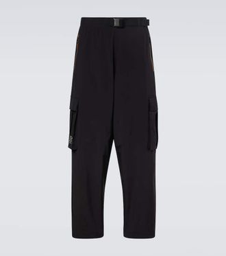 Loewe x On belted technical cargo pants