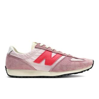 New Balance Unisex 471 en Rosa/Rojo, Gamuza/Malla, Talla 37.5