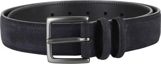 Orciani Cintura Classica Nabucco - Heren - Riemen - Zwart - 85 CM - Leer - Accessoires