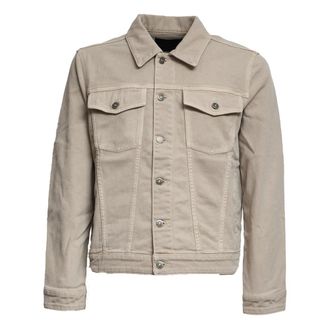 Dondup Denim Jackets, male, Beige, Size: S Trucker Jacket