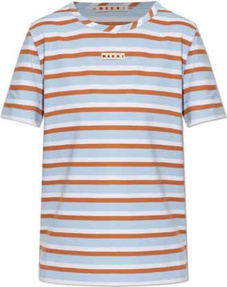 Marni T-Shirts - Dames - T-shirts - Blauw - 2XS - Tops
