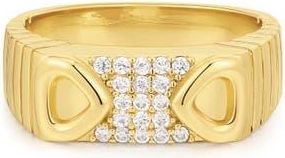 Luv AJ The Cannoli Ring in Gold at Nordstrom, Size 7