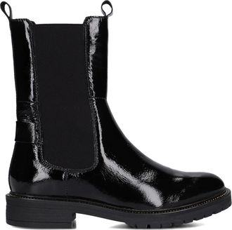 Notre-V Schoenen, Dames, Zwart, 43 EU, Wol, Zwarte Chelsea Boots voor Herfst/Winter