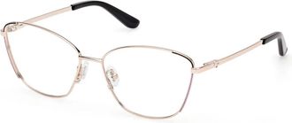 Guess Vierkante zonnebril - unisex - Brillen - Geel - 54 MM - Accessoires