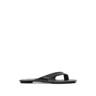 Maison Margiela Flip Flops, female, Black, Size: 10 US Thong Strap Slip-On