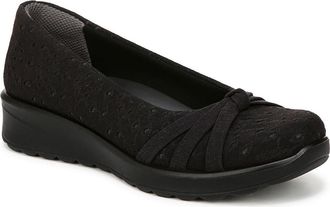Life Stride Gem 2 Ballet Flat in Black Floral at Nordstrom, Size 8.5