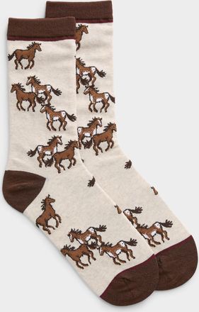 Simons Womens Farm animal socks