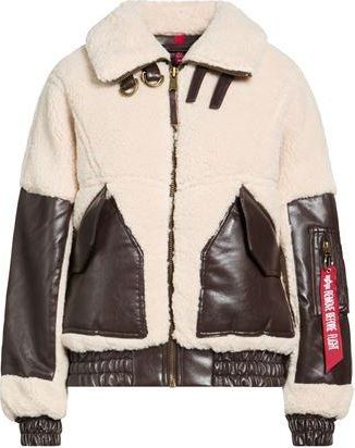 Alpha Industries COATS & JACKETS - Shearling & Teddy on YOOX.COM
