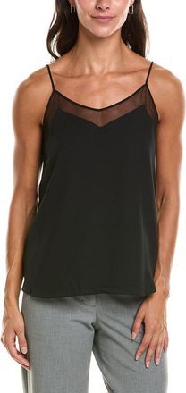 T Tahari Solid Spaghetti Strap Tank