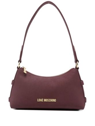 Love Moschino cutout leather clutch bag - Viola