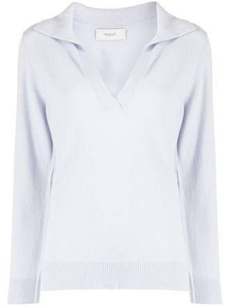 Pringle Of Scotland Polo-style jumper - Blue