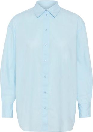 Soaked In Luxury Shirts - Dames - Overhemden - Blauw - L - Overhemden