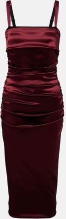 Dolce & Gabbana Abito midi in raso