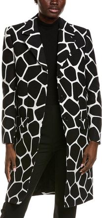 Michael Kors Giraffe Jacquard Coat